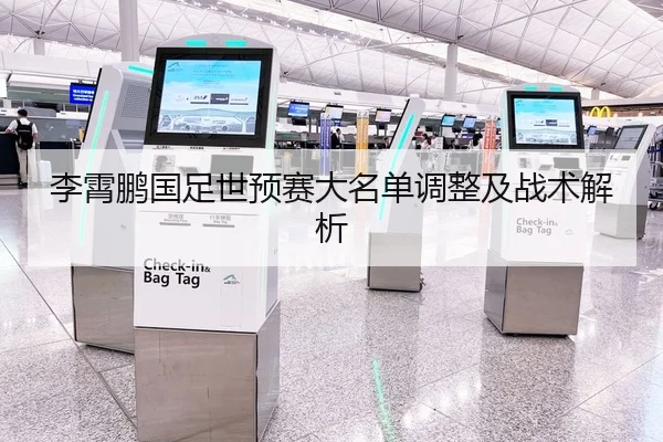 李霄鹏国足世预赛大名单调整及战术解析（Anbo）